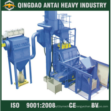 Apron Shot Blasting Machine with Auto Loader